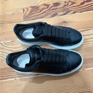 Alexander McQueen Women’s Black and White Sneakers